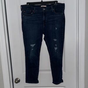 Levi's Dark Blue Skinny Jeans for Women